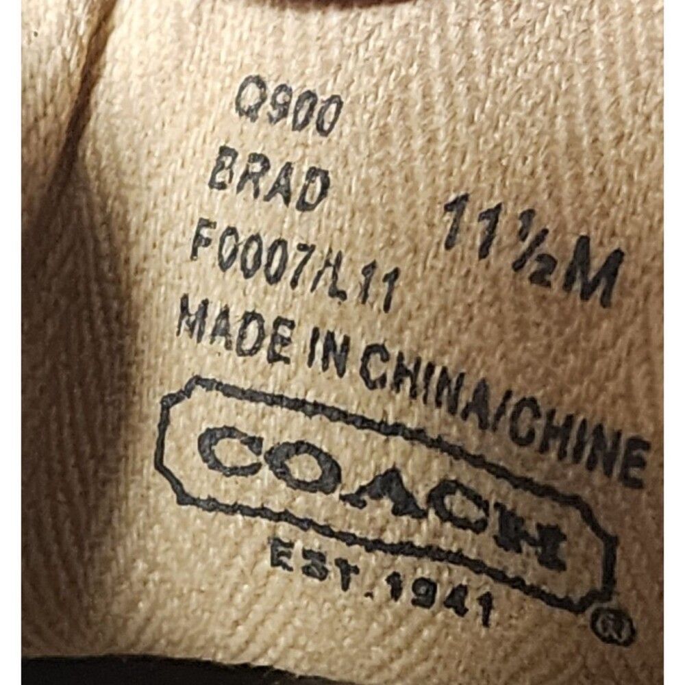 COACH Brad Sneakers Size 11.5 Comfort - Picture 9 of 9